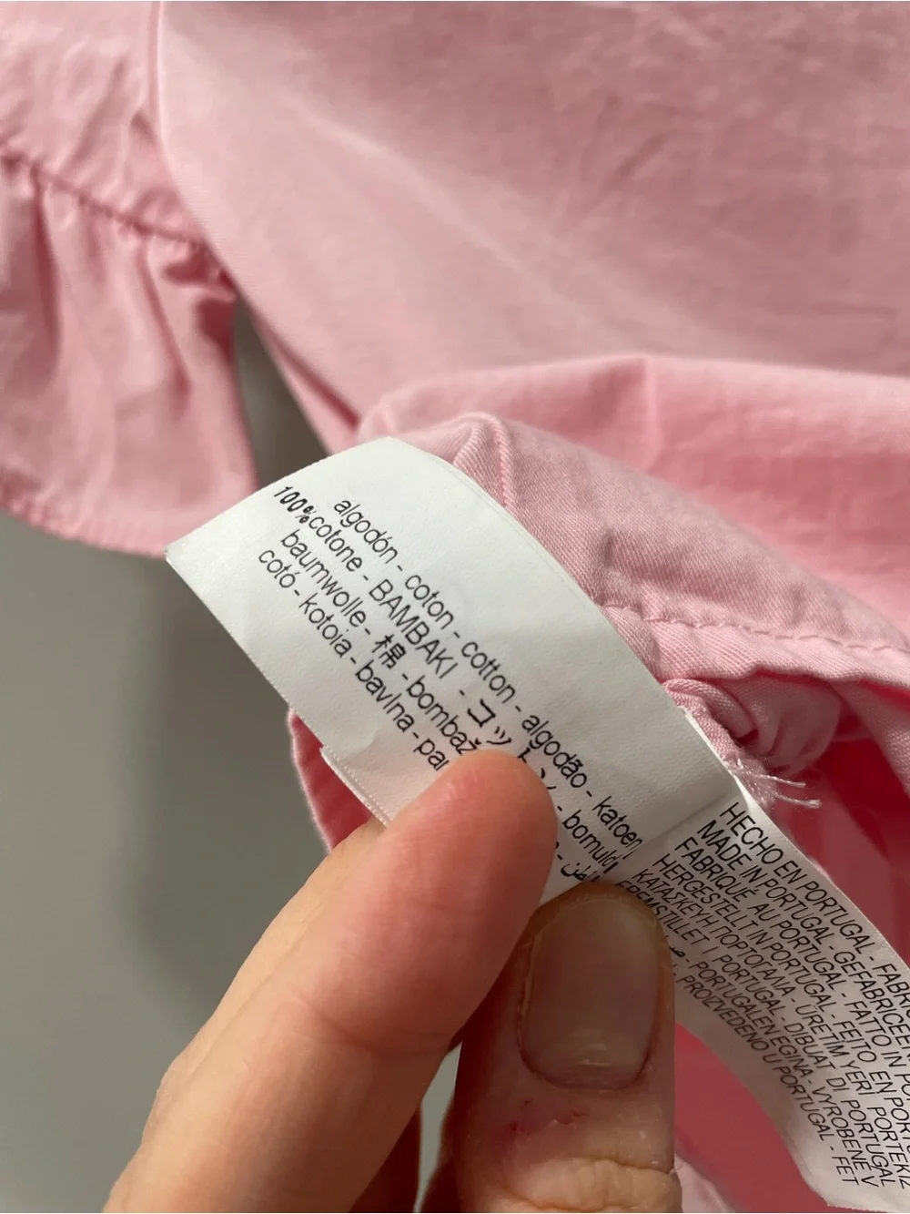 Zara Pink Flutter Sleeve Peplum Dress